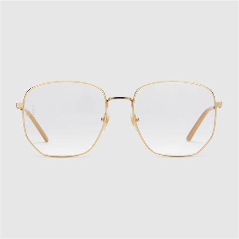 golden gucci glasses